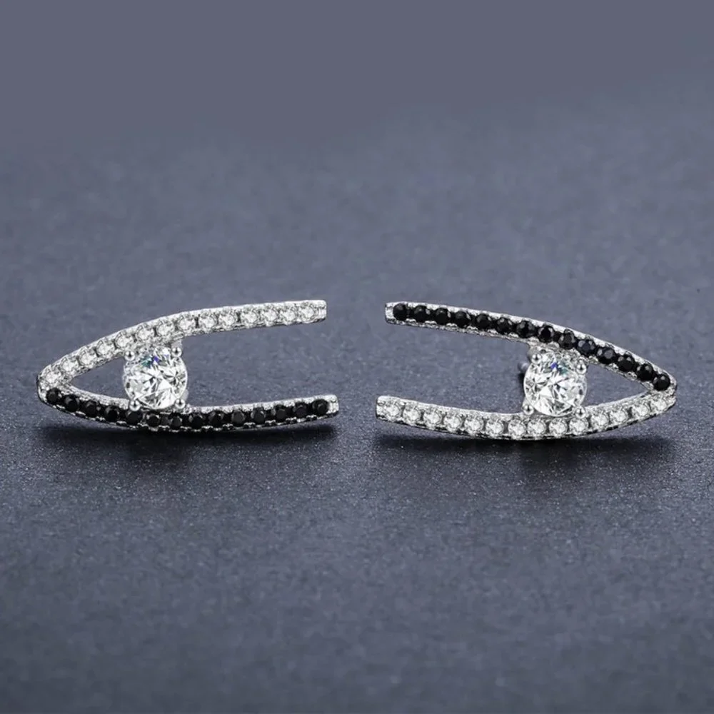 😍925 Sterling Silver Fashion Stud Small Earrings for Women, F277
